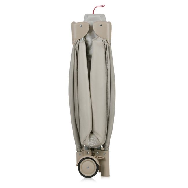 Patut pliant, Lionelo, Stefi Plus, Cu doua nivele, Cu intrare laterala cu fermoar, 2 roti, 120 x 60 cm, Conform cu standardul european de securitate EN 716, Bej BYNLO-STEFI_PLUS_BEIGE_CAPPUCCINO