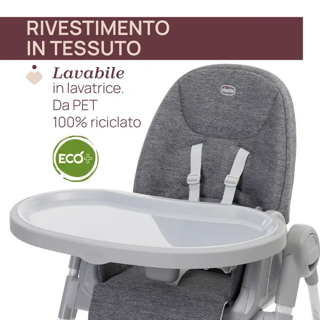 Scaun de masa Chicco Polly Armonia Carrara, 0luni+ CHC8714043-8