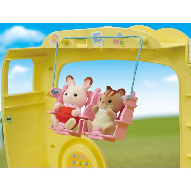 Sylvanian families-autobuz curcubeu sf5744