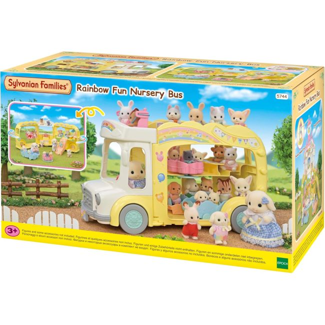 Sylvanian families-autobuz curcubeu sf5744