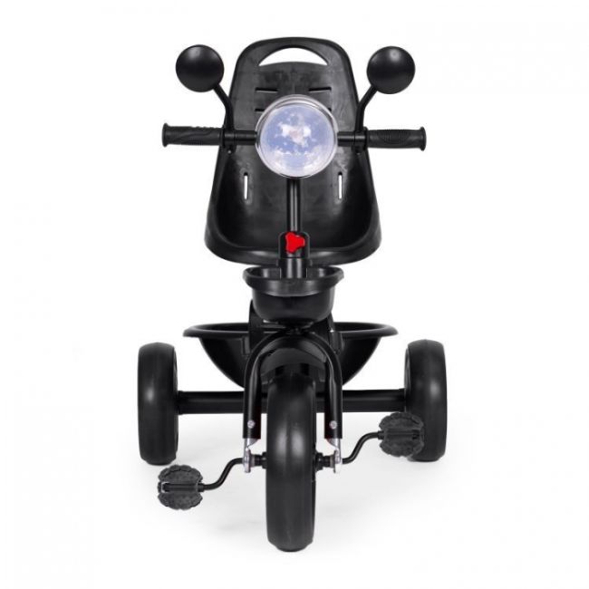 Tricicleta 3 in 1 pentru copii, scaun rotativ 360°, roti din spuma eva, ecotoys wql-066-51 - rosu edeediwql-066-51red