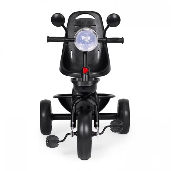 Tricicleta 3 in 1 pentru copii, scaun rotativ 360&deg;, roti din spuma eva, ecotoys wql-066-51 - rosu edeediwql-066-51red