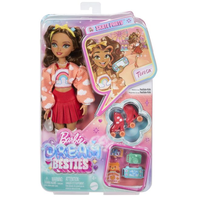 BARBIE DREAM BESTIES PAPUSA TERESA CU ROLE VIVMTJFX98