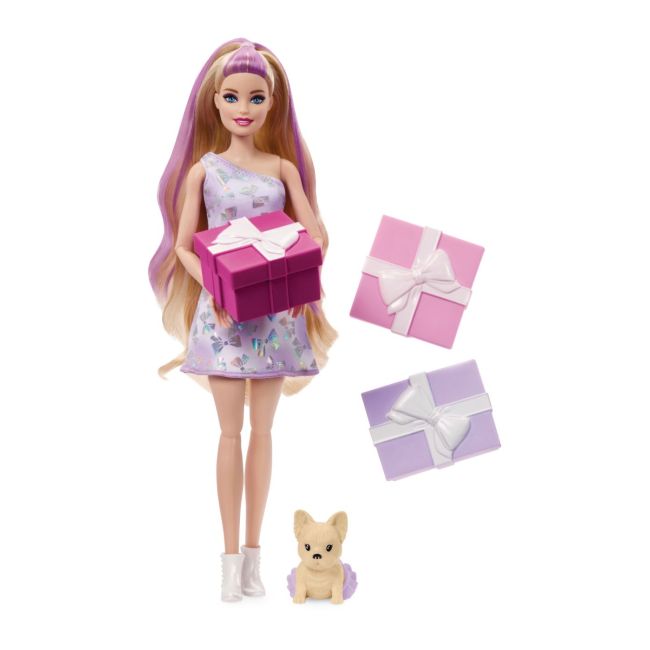 BARBIE PAPUSA PARTY UNBOXED REVEAL BLONDA VIVMTJFG70