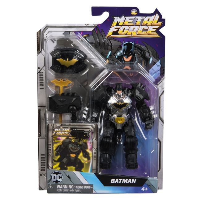 BATMAN DC EROII METAL FORCE FIGURINA BATMAN 10CM VIV6070907_20148536