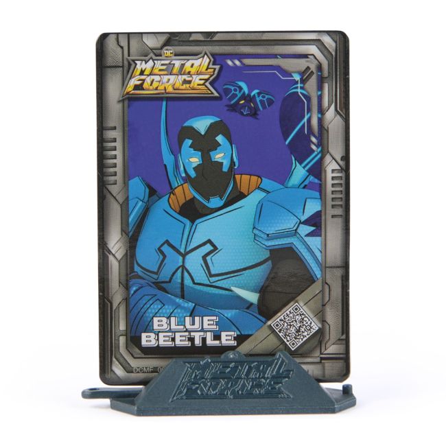 BATMAN DC EROII METAL FORCE FIGURINA BLUE BEETLE 10CM VIV6070907_20151864