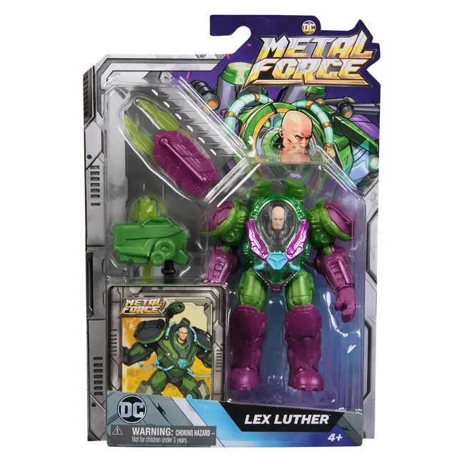 BATMAN DC EROII METAL FORCE FIGURINA LEX LUTHER 10CM VIV6070907_20148538