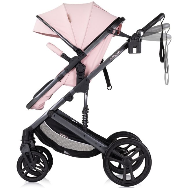 Carucior chipolino amore 2 in 1 pink marshmallow hubkkam02506pm