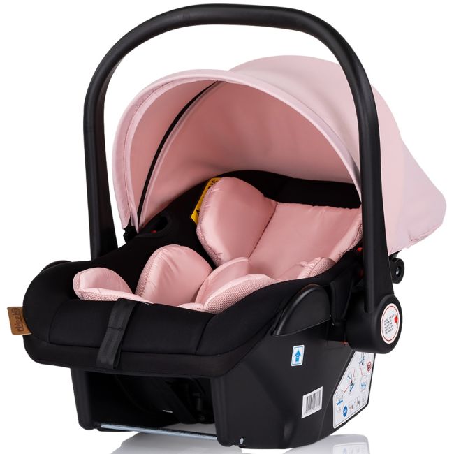 Carucior chipolino amore 3 in 1 pink marshmallow hubst-kkam02506pm
