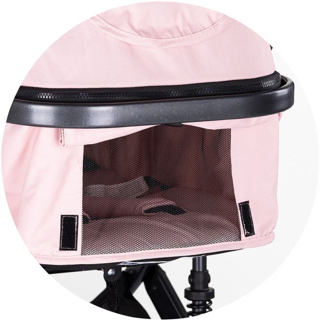 Carucior chipolino amore 3 in 1 pink marshmallow hubst-kkam02506pm