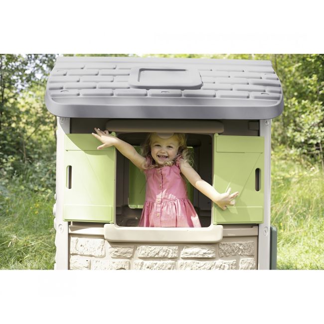 Casuta pentru copii smoby life jura lodge hubs7600810504
