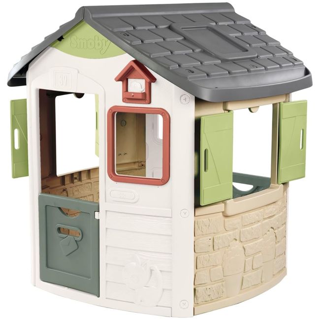 Casuta pentru copii smoby life jura lodge hubs7600810504