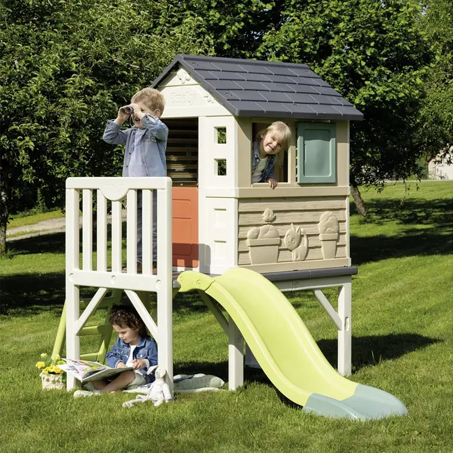 Casuta pentru copii smoby life pe piloni hubs7600810802