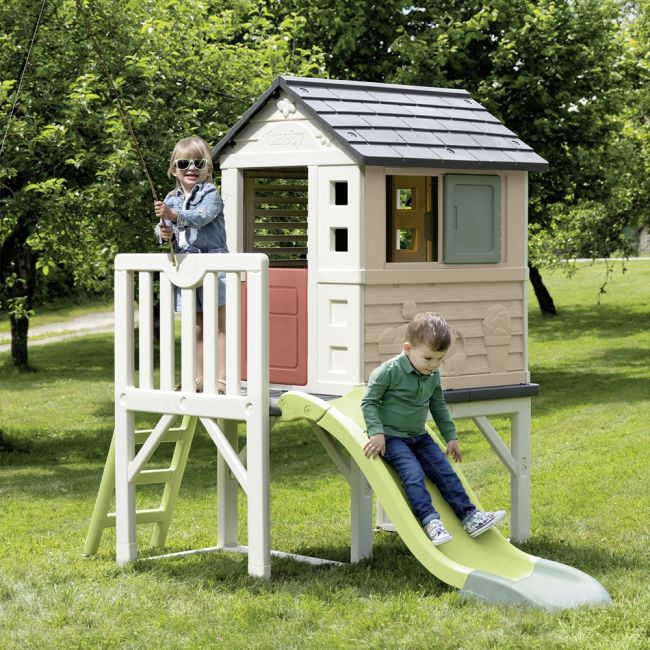 Casuta pentru copii smoby life pe piloni hubs7600810802