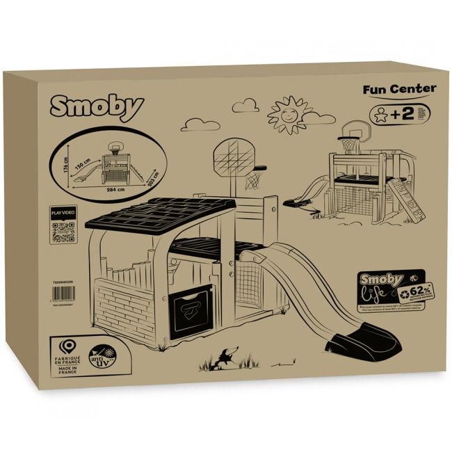 Centru de joaca smoby life fun center hubs7600840206