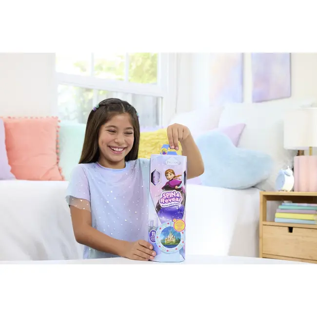 DISNEY FROZEN SPIN AND REVEAL PAPUSA ANNA CU EVANTAI VIVMTJBG60