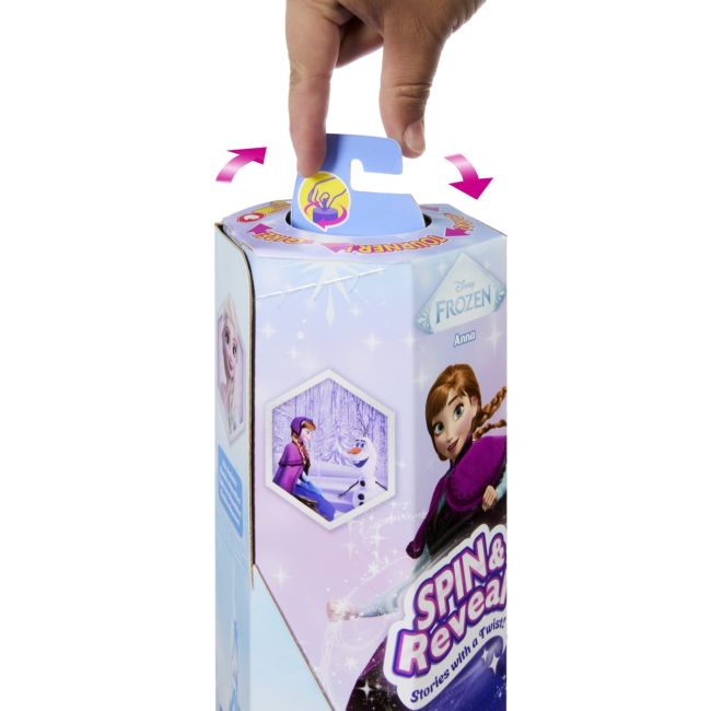 DISNEY FROZEN SPIN AND REVEAL PAPUSA ANNA CU EVANTAI VIVMTJBG60