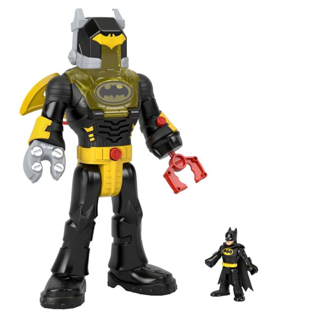 FISHER PRICE IMAGINEXT DC SUPER FRIENDS SET FIGURINA BATMAN SI COSTUM EXO CU LUMINI SI SUNETE VIVMTHYG31