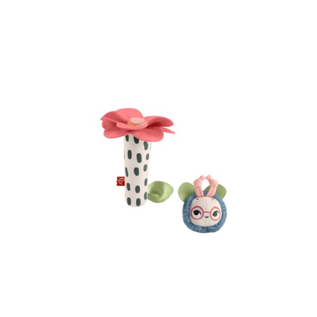 FISHER PRICE PLANET FRIENDS JUCARIE PLUS ZORNAITOARE FLOARE SI ALBINUTA VIVMTHYR56