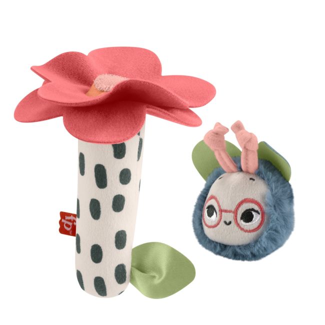 FISHER PRICE PLANET FRIENDS JUCARIE PLUS ZORNAITOARE FLOARE SI ALBINUTA VIVMTHYR56