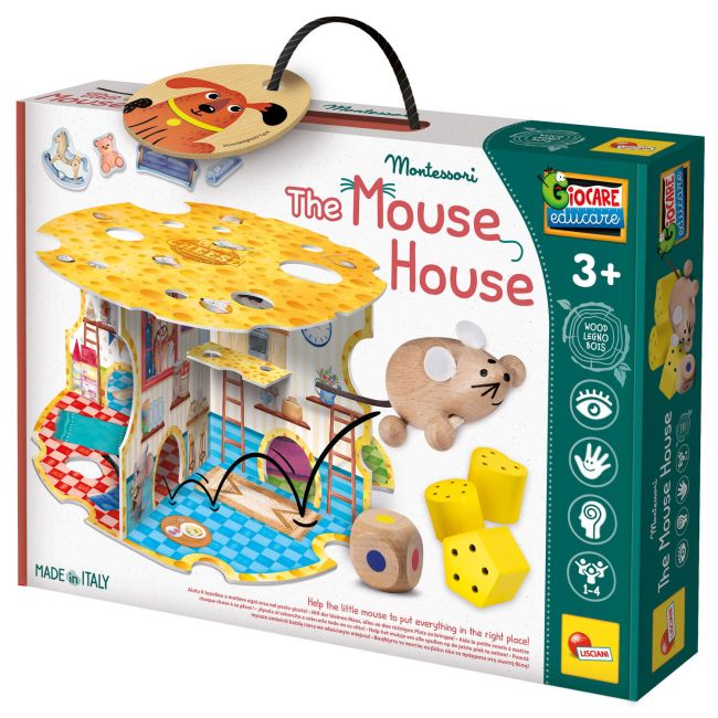 Joc montessori  - casuta soricelului