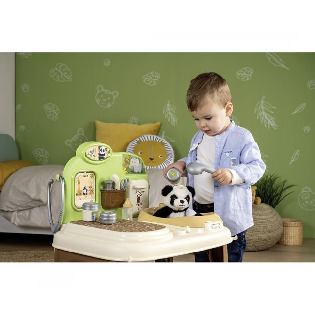 Jucarie smoby animal care center cu 19 accesorii hubs7600340406