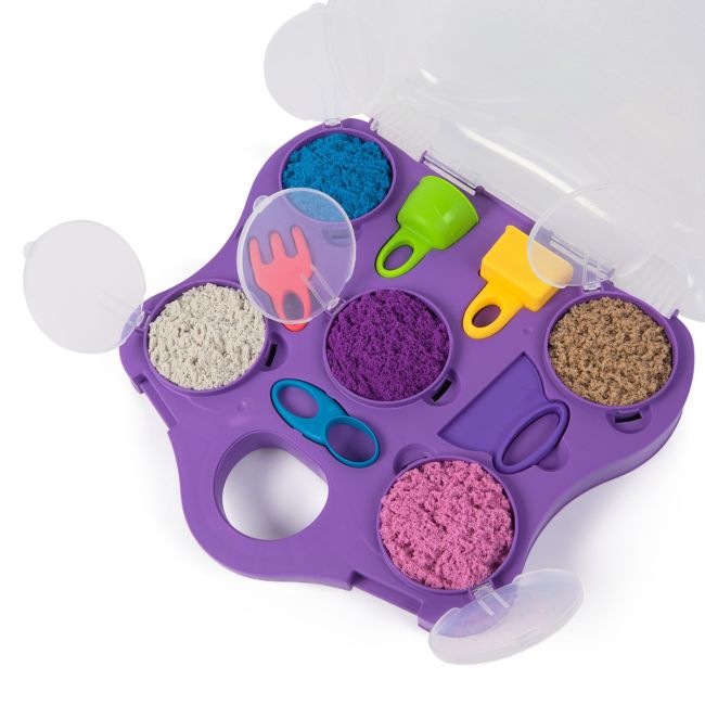 KINETIC SAND SET GEANTA PENTRU PLAJA VARIETY CASE VIV6069784