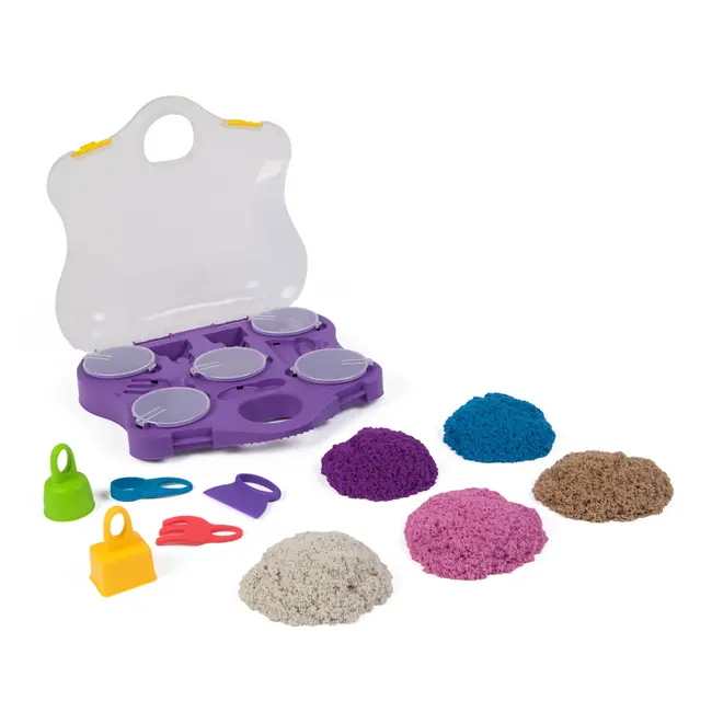 KINETIC SAND SET GEANTA PENTRU PLAJA VARIETY CASE VIV6069784
