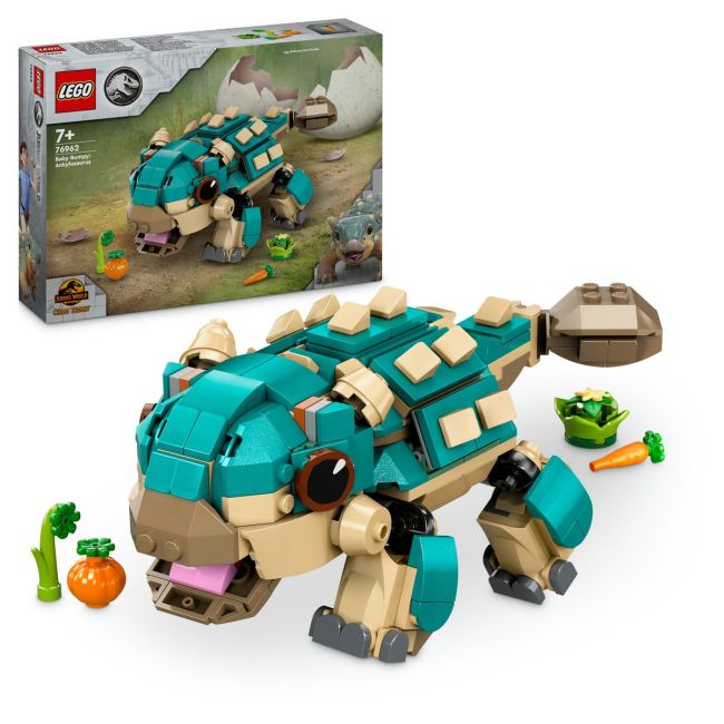 LEGO JURASSIC WORLD BEBELUSA BUMPY ANKYLOSAURUS 76962 VIVLEGO76962