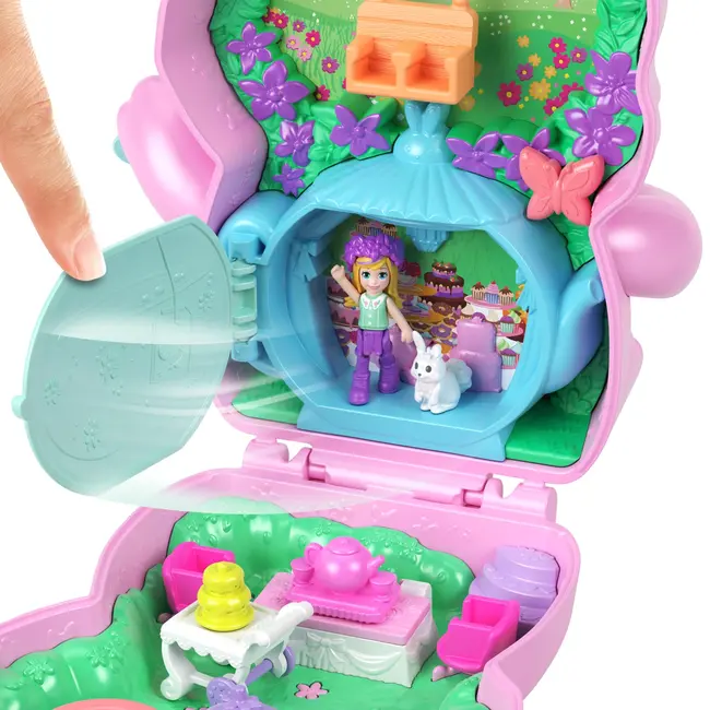POLLY POCKET SET GENTUTA ANIMALUT IEPURAS LA PETRCERE CU ACCESORII VIVMTJFG56_JCR40