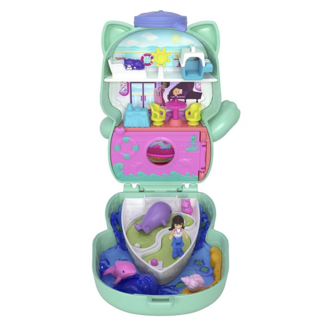 POLLY POCKET SET GENTUTA ANIMALUT PISICUTA MARINAR CU ACCESORII VIVMTJFG56_JCR37