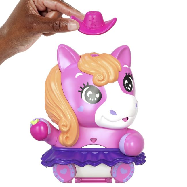 POLLY POCKET SET GENTUTA ANIMALUT PONEI LA RODEO CU ACCESORII VIVMTJFG56_JCR39