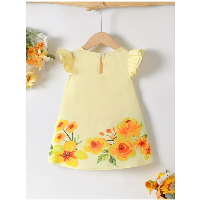 Rochita galbena cu albinute si flori mdtu101-r1