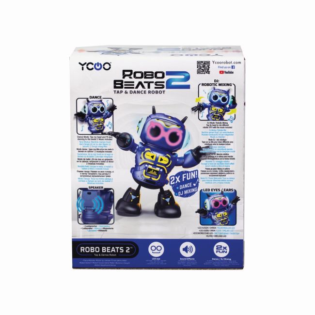 SILVERLIT YCOO ROBOT ROBO BEATS II VIV7530-88599