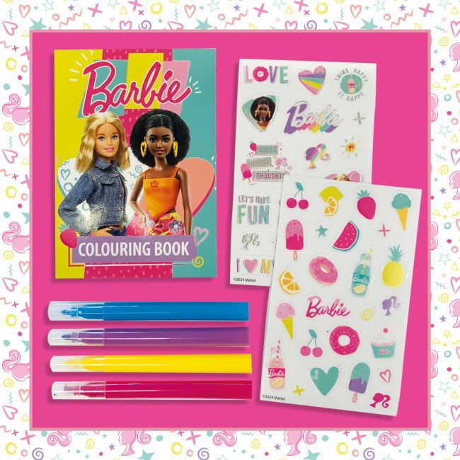 Set creativ - bagajul lui barbie