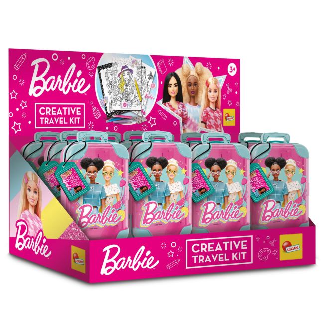 Set creativ - bagajul lui barbie