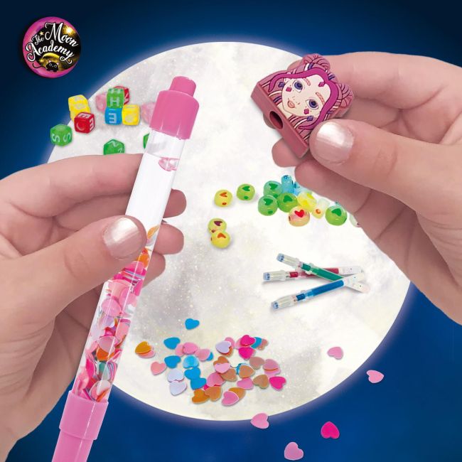 Set creativ - carioci magice si jurnal - the moon academy