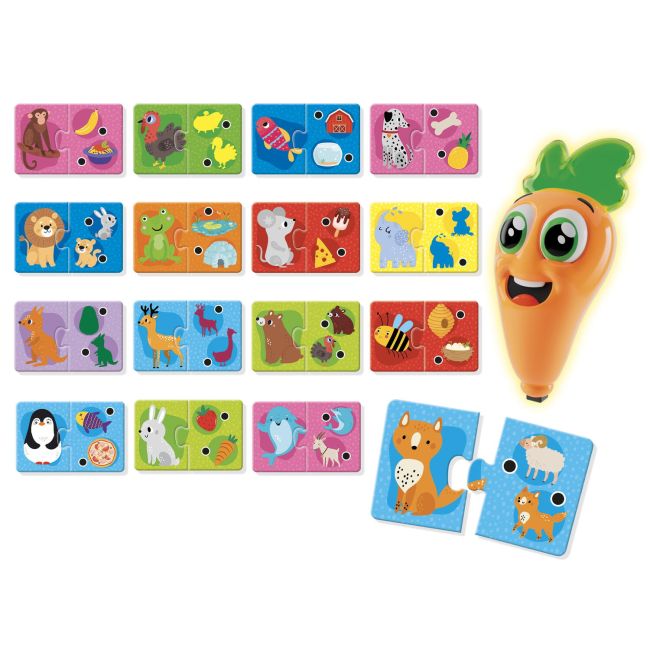 Set cu pix interactiv - invat animalutele
