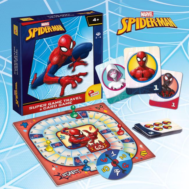 Set jocuri cu ghiozdanel - spiderman
