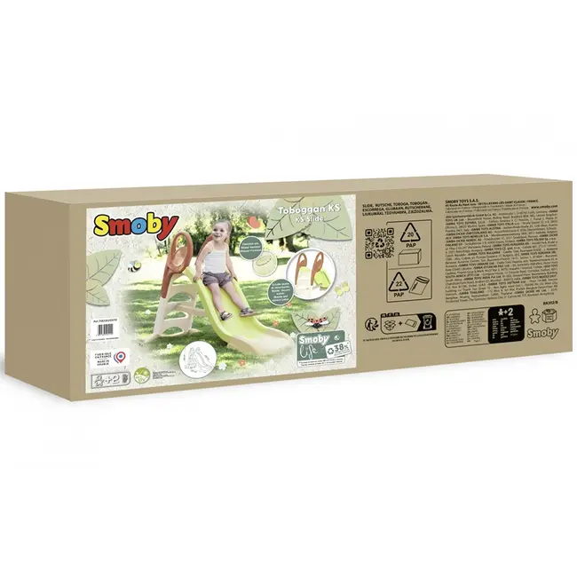 Tobogan smoby life ks verde hubs7600820510