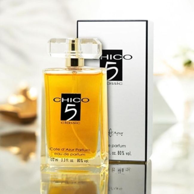 Apa de Parfum Cote d'Azur Chico 5 Classic, Femei, 100 ml