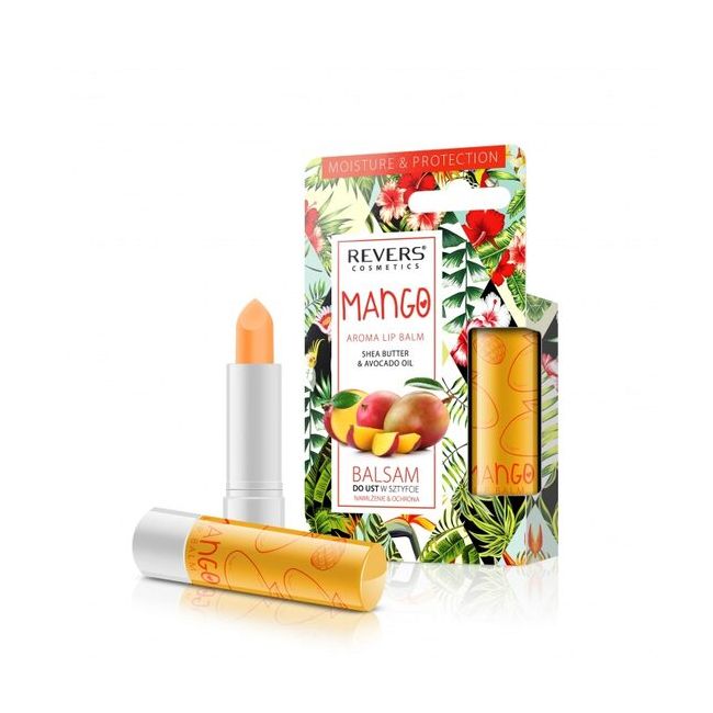 Balsam de buze Aroma, cu extract de mango, 4.2g