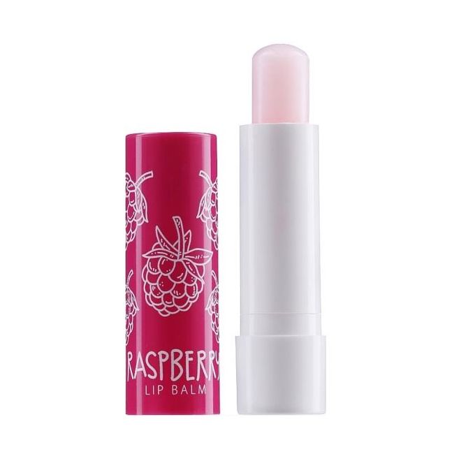 Balsam de buze Aroma, cu extract de zmeura, Revers 4.2g