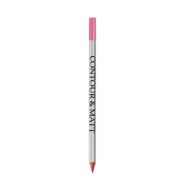 Creion pentru conturul buzelor, Contour and Matt, Revers, nr.04 Pink Glam, sidef