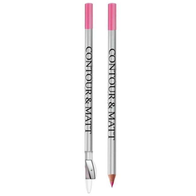 Creion pentru conturul buzelor, Contour and Matt, Revers, nr.04 Pink Glam, sidef
