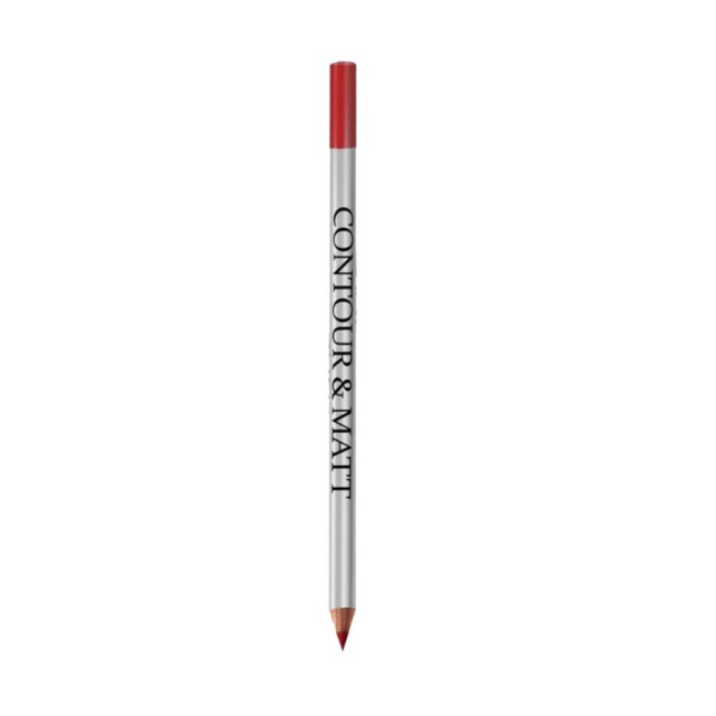 Creion pentru conturul buzelor, Contour and Matt, Revers, nr.07 Red, mat
