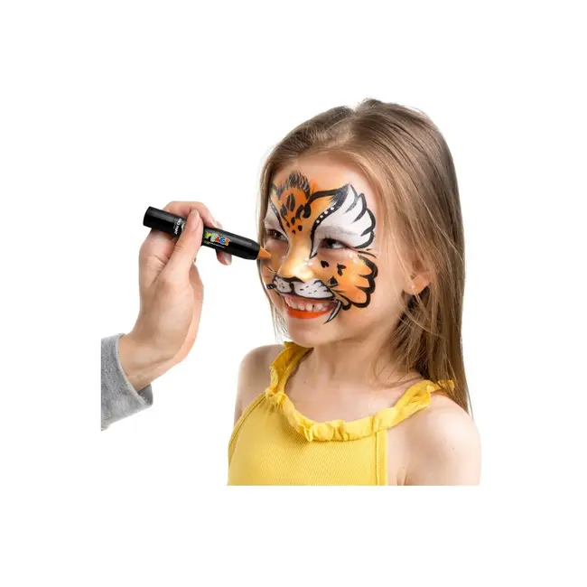 Creion pictura pe fata, copii, Face Paint, Paint Glow, Maro MCSPGAJ3R94