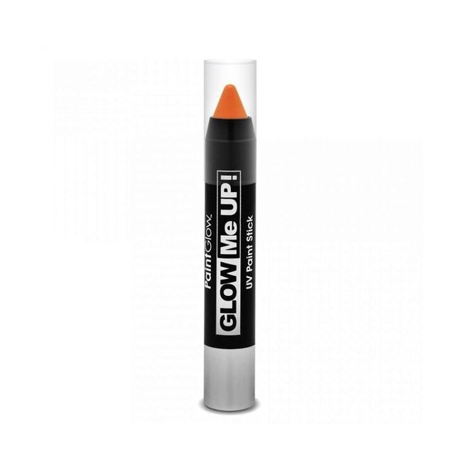 Creion stralucitor in lumina UV, pentru fata si corp, Portocaliu GLOW ME UP! MCSPGAI1H05