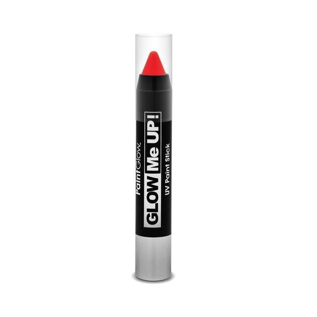 Creion stralucitor in lumina UV, pentru fata si corp, Rosu GLOW ME UP! MCSPGAI1H06