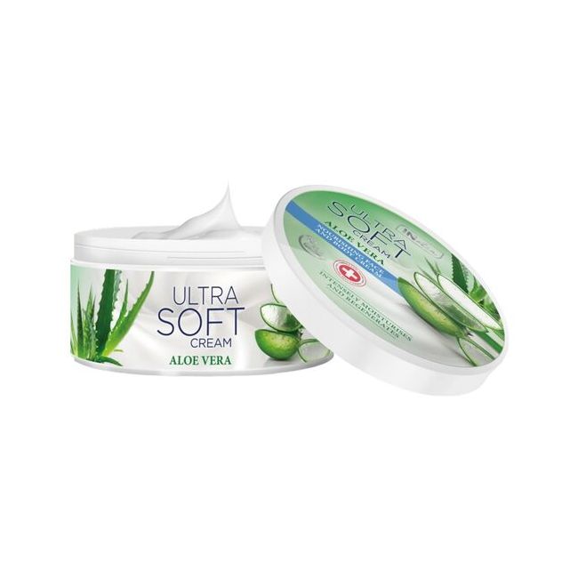 Crema pentru fata si corp, Inelia, Ultra Soft, Nutritiva, cu extract de aloe vera, 200ml